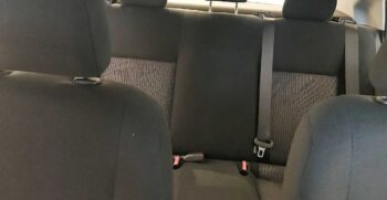 Toyota Yaris Sedan Car Interior Back View